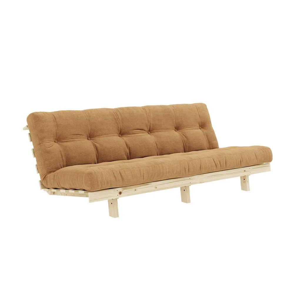 Divano letto a 3 posti Lean 515 Fudge Brown