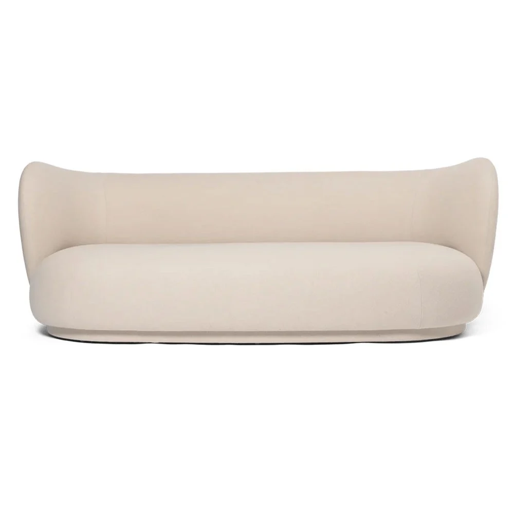 Divano letto Rico Tonus - 135 bianco sporco
