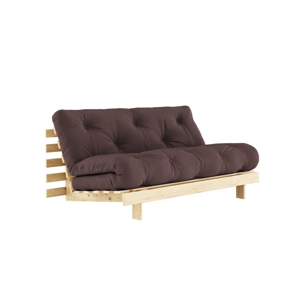 Divano letto Roots 160 - 715 Marrone