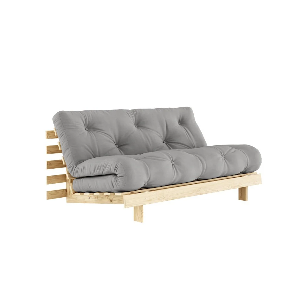 Divano letto Roots 160 - 746 Grigio