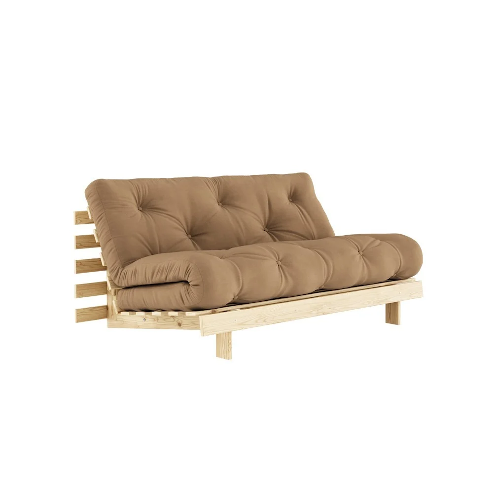 Divano letto Roots 160 - 755 Mocca