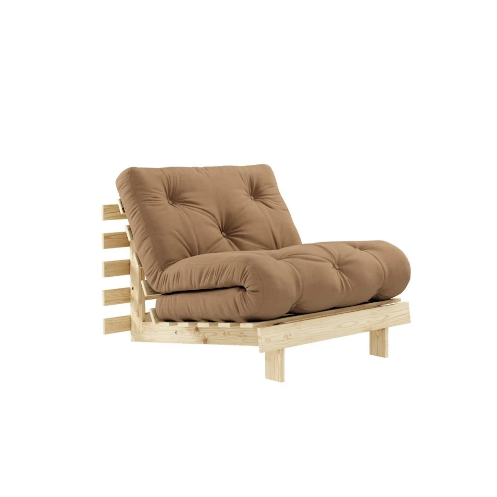 Divano letto ROOTS 90 - 755 Mocca