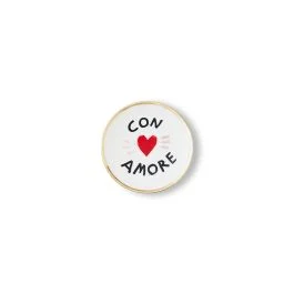 LA TAVOLA SCOMPOSTA PIATTINO CON AMORE 17 CM