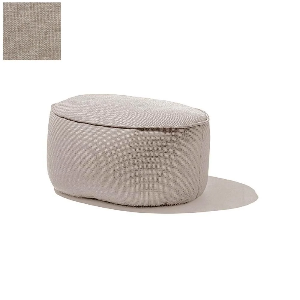 Gart pouf imbottito linea Nest da esterno in varie finiture