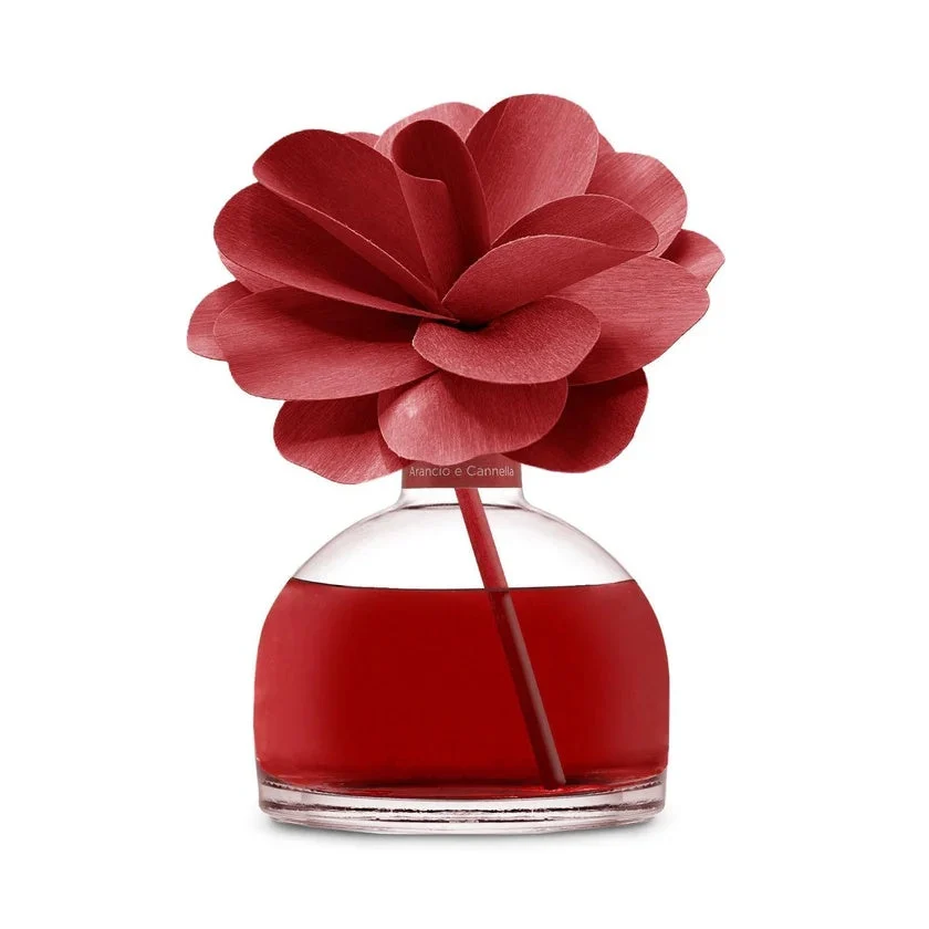 Muhà Flower Profumatore Diffuser Camelia 200ml Arancio & Cannella
