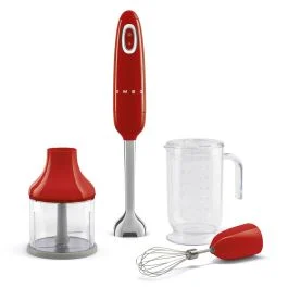 50' STYLE FRULLATORE A IMMERSIONE CON ACCESSORI ROSSO