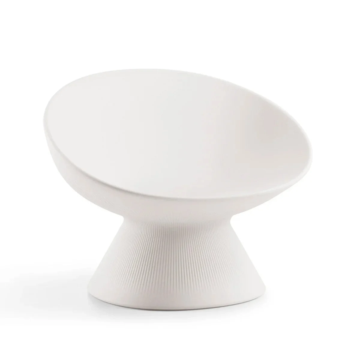 Plust Fade Relax Poltrona Bianco Pietra Polietilene
