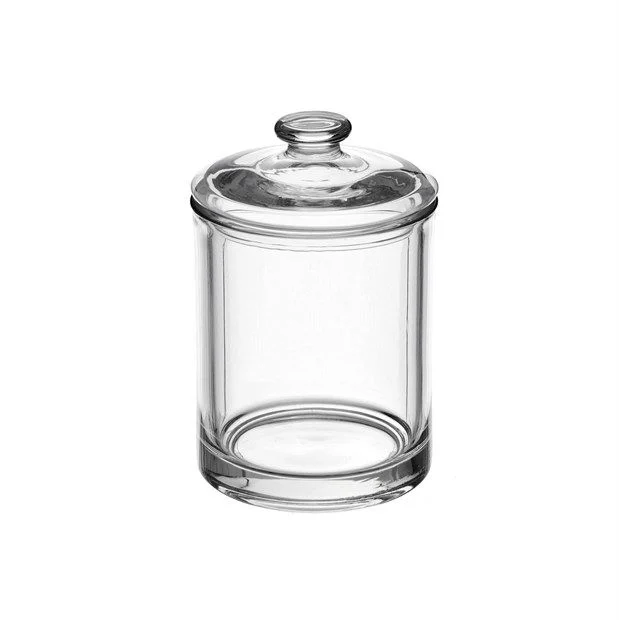 A.L.E Import Bomboniera Portaconfetti Vetro H 200 Mm D 100 Mm Trasparente