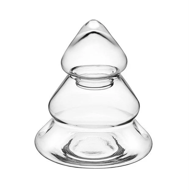 A.L.E Import Albero Natale H 160 Mm D 130 Mm Vetro