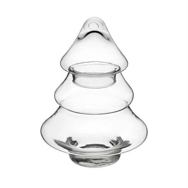 A.L.E Import Albero Natale H 250 Mm D 180 Mm Vetro