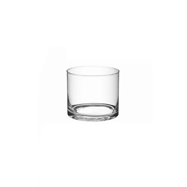 A.L.E Import Cilindro Vetro Taglio Caldo H 150 Mm D 150 Mm
