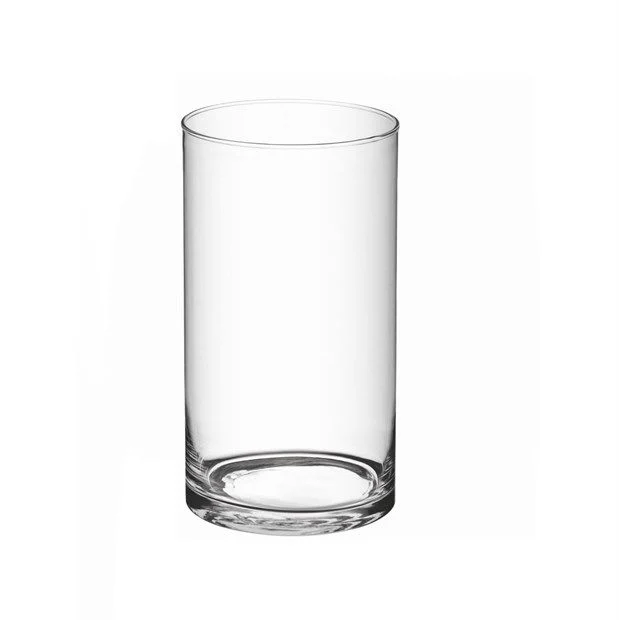 A.L.E Import Cilindro Vetro Taglio Caldo H 200 Mm D 120 Mm