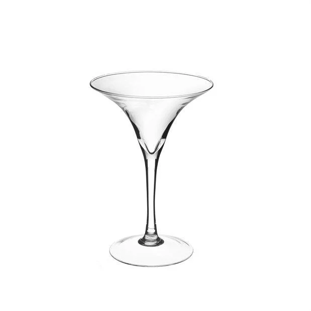 A.L.E Import Coppa Martini Vetro H 400 Mm D 250 Mm Bomboniera