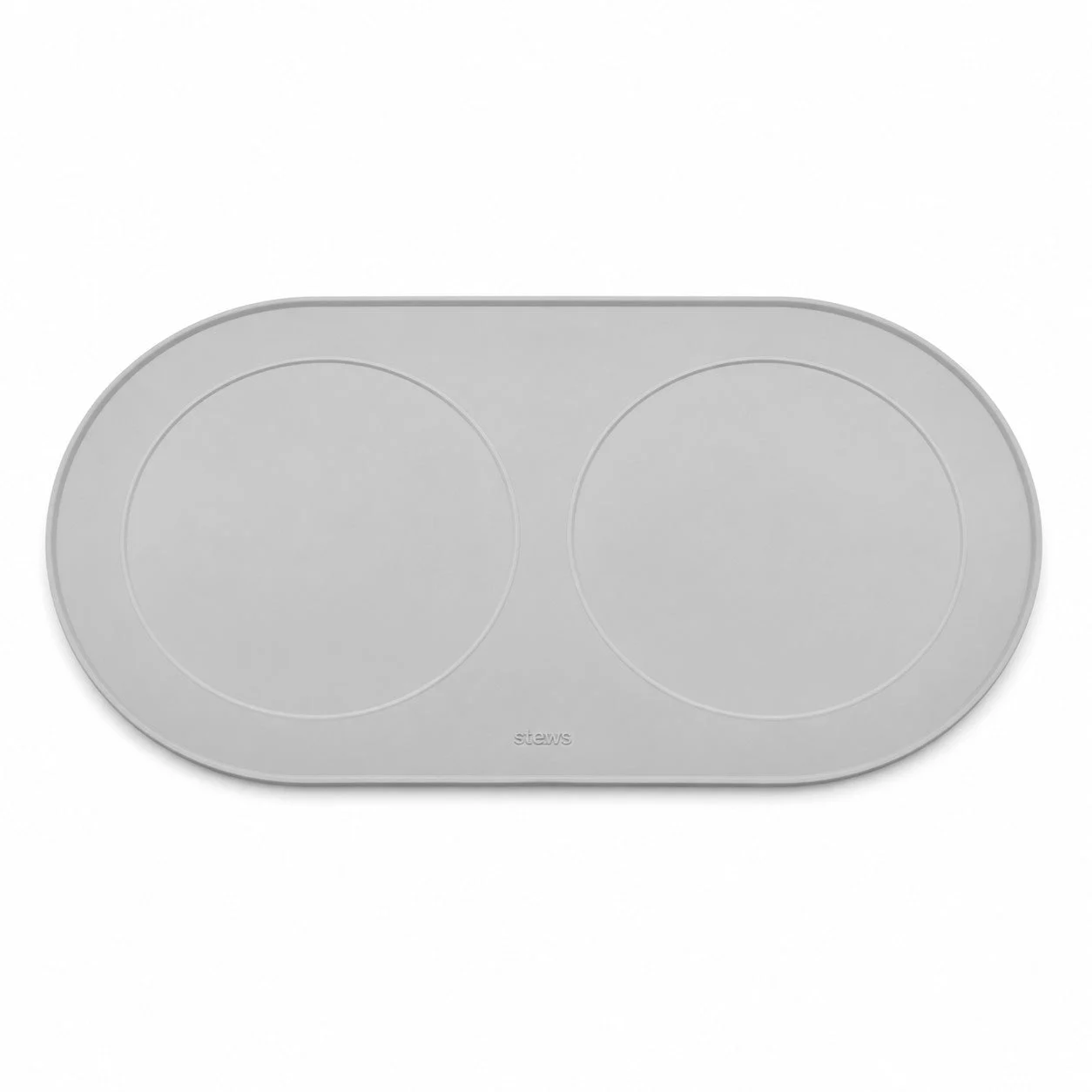 Alessi Tappetino Sottociotola Antiscivolo Cani e Gatti Grigio Small 49x27 cm