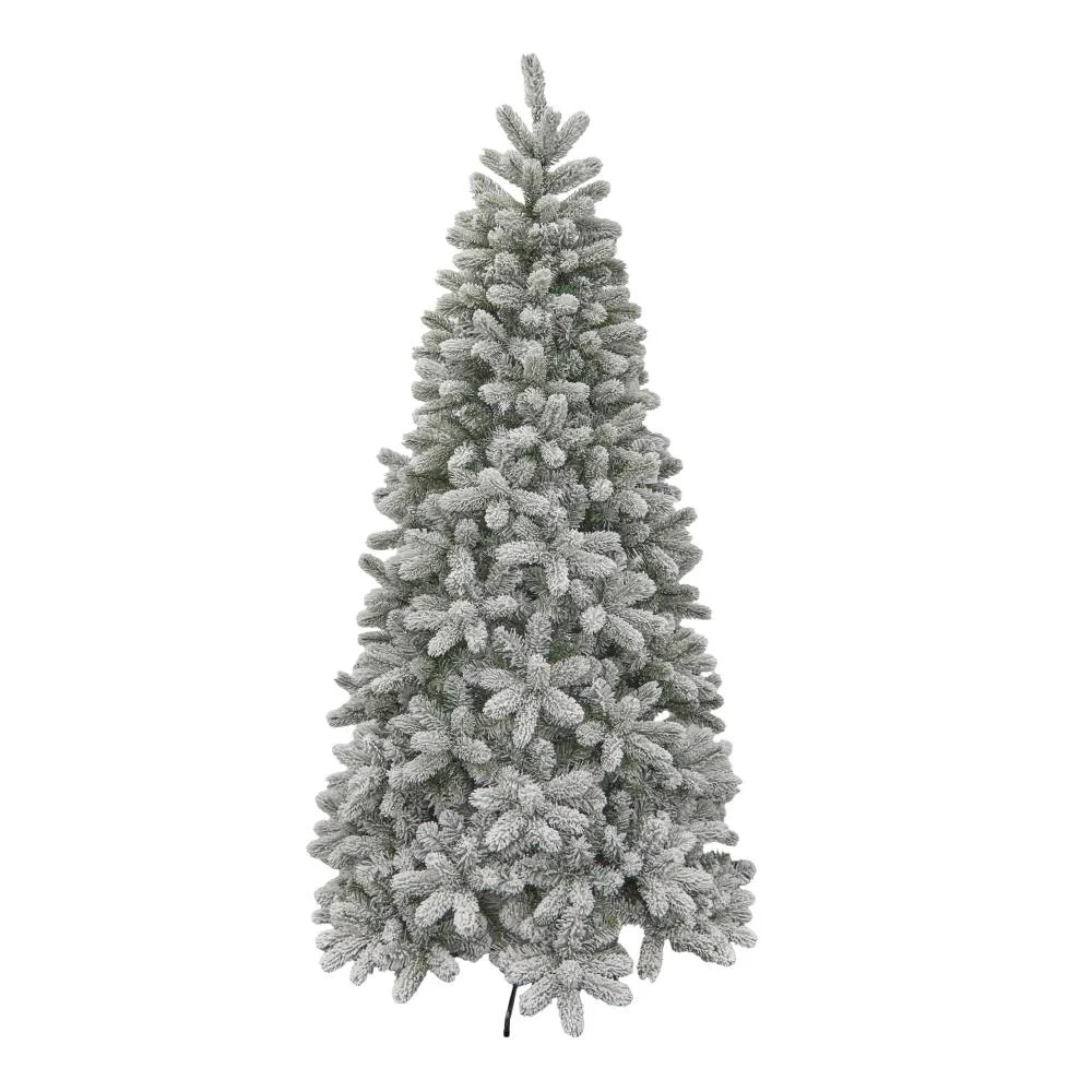 ARPIMEX Albero di Natale Iowa Slim Innevato H 210 D 109 Cm 1059 Tips