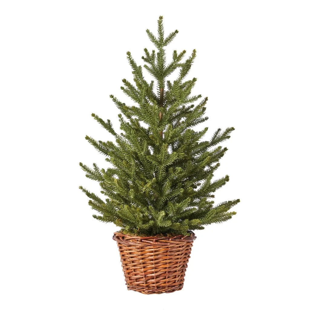 ARPIMEX Albero di Natale Pinetto Scotch con Cesto 65 Cm