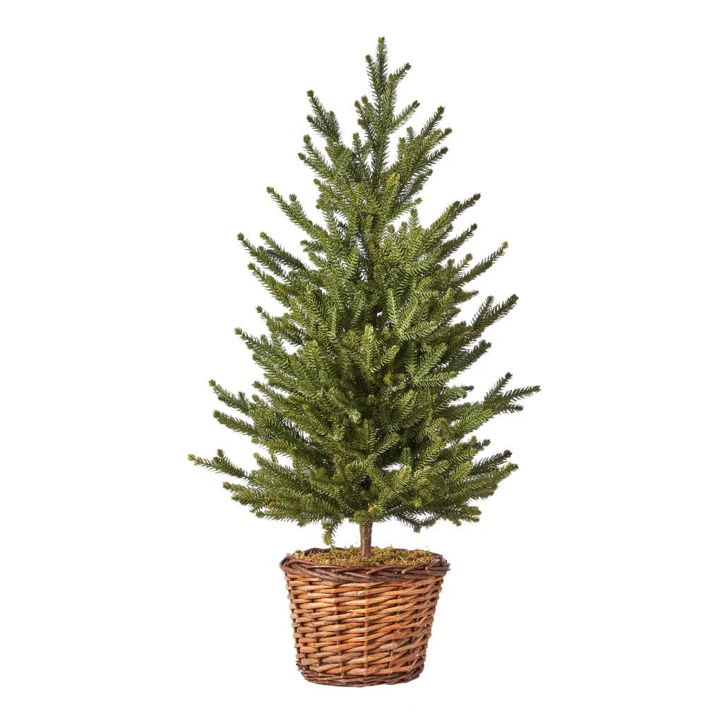 ARPIMEX Albero di Natale Pinetto Scotch con Cesto 80 Cm
