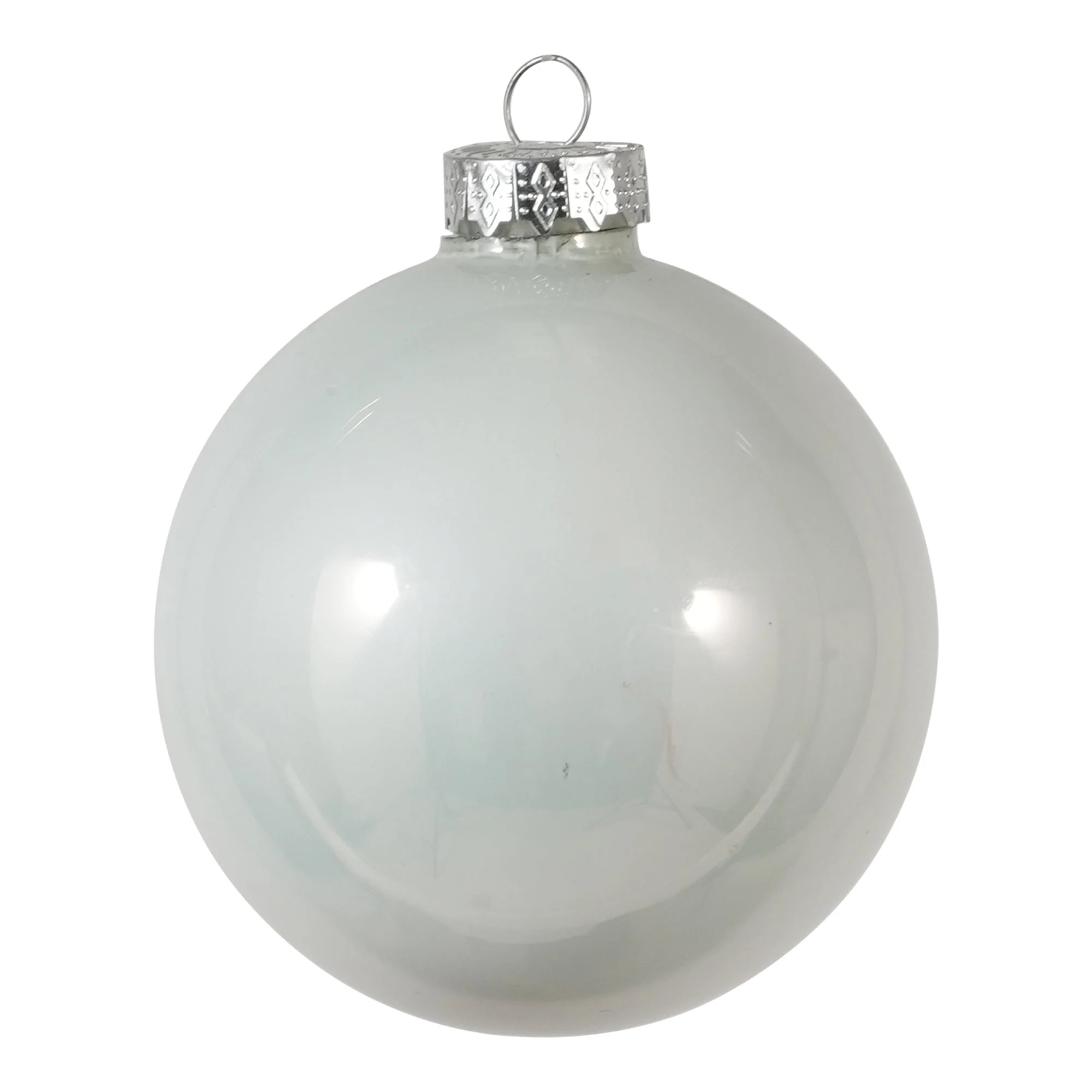 ARPIMEX Box 4 Sfere di Natale D 120 Mm Vetro Bianco