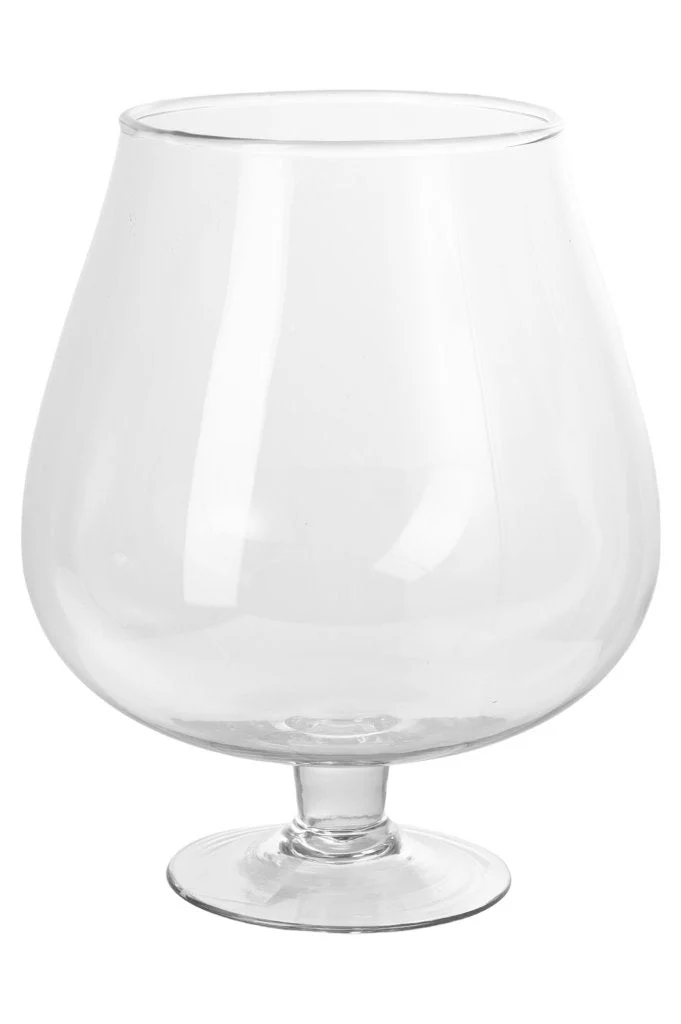 ARPIMEX Coppa Vetro Portaconfetti  H 23 Cm D 18 Cm Trasparente