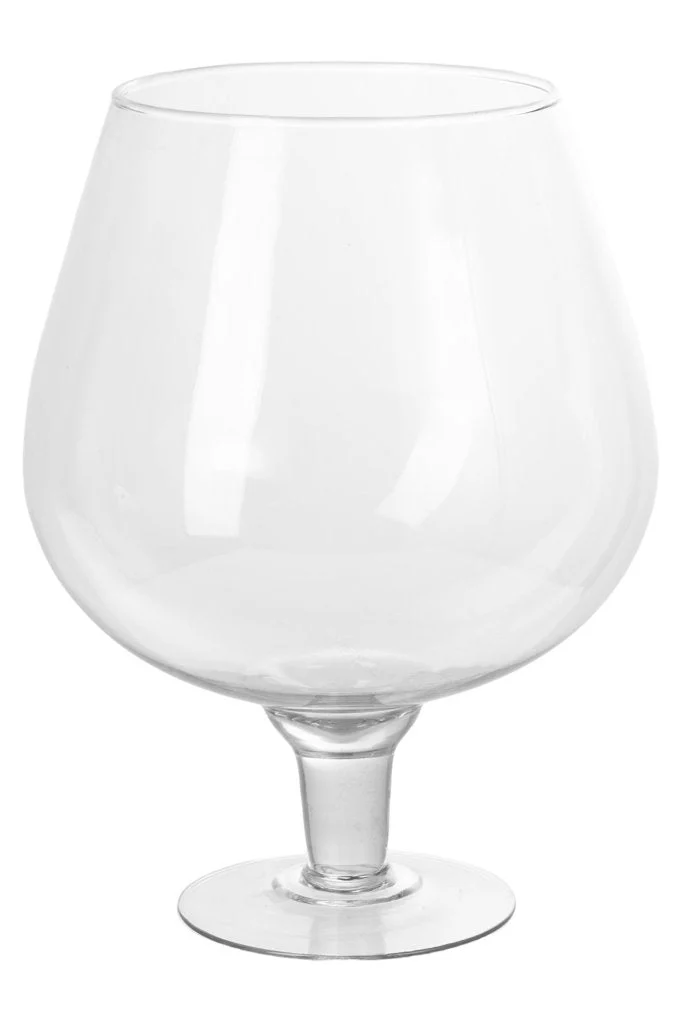 ARPIMEX Coppa Vetro Portaconfetti  H 26 Cm D 19 Cm Trasparente