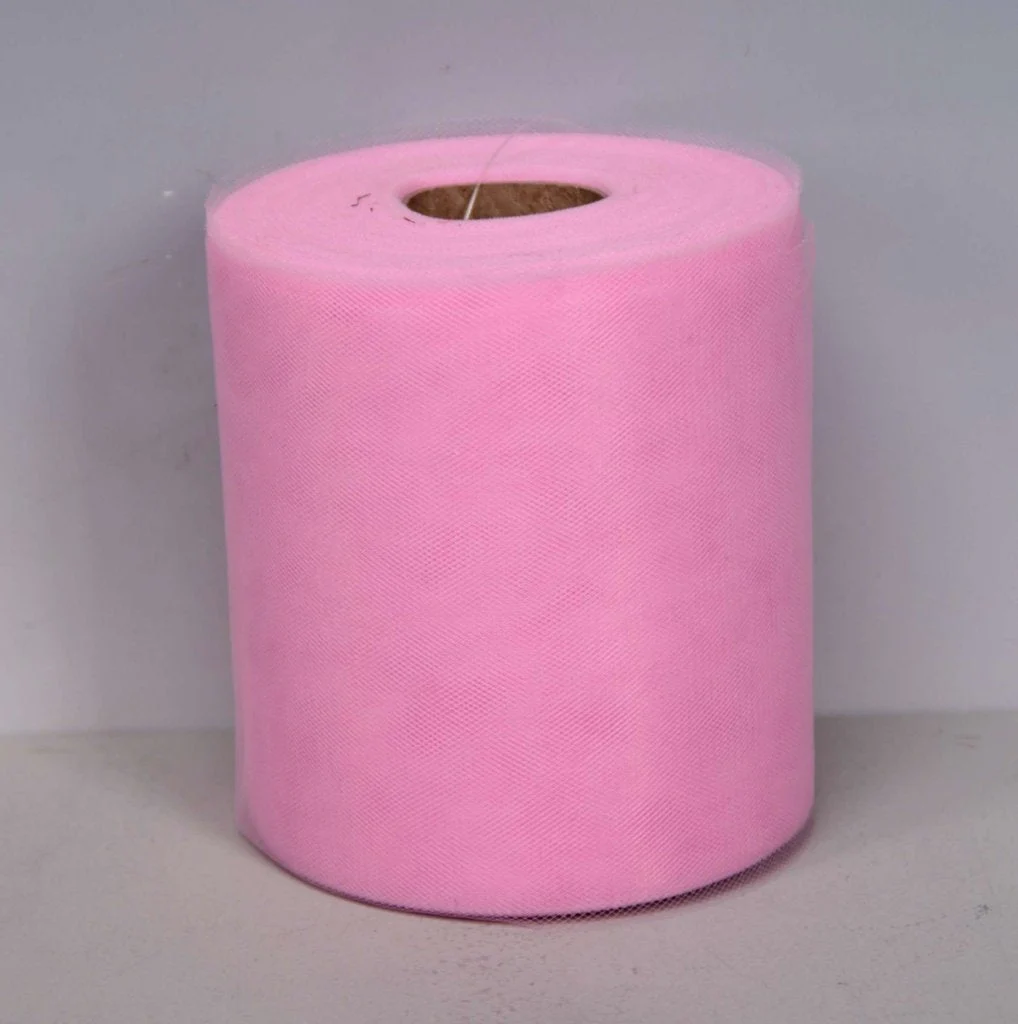 ARPIMEX Rotolo Tulle H 12,5 Cm L 100 Mt Rosa