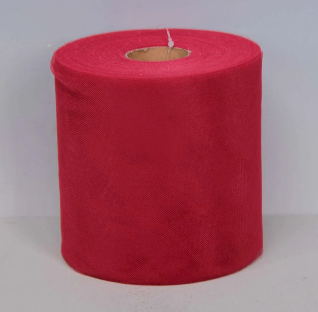 ARPIMEX Rotolo Tulle H 25 Cm L 100 Mt Rosso