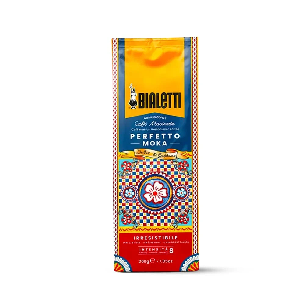 Bialetti Dolce e Gabbana Caffè Macinato Perfetto Moka Irresistibile 200 Gr