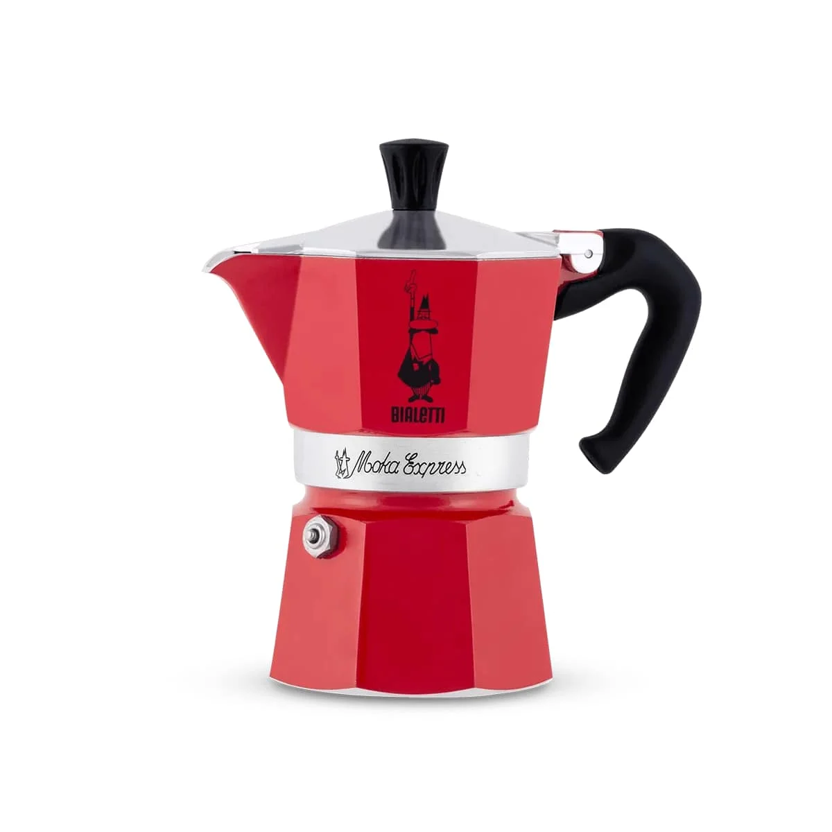 Bialetti Moka Express 3 Tazze Rosso