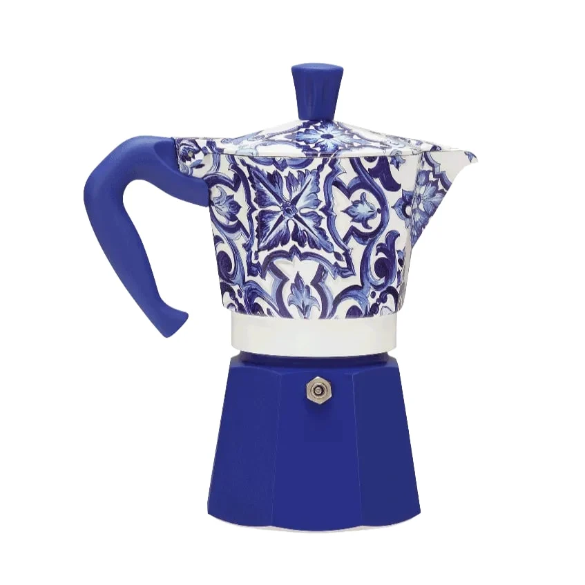 Bialetti Moka Express Dolce&Gabbana Blu Mediterraneo 6 Tazze