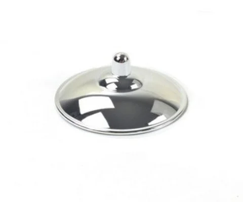 Bigiemme Coperchio Plastica D 16 Cm per Coppe e Calici Argentato