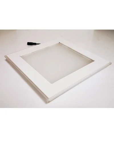 Bigiemme Top LED Quadrato Bianco USB 5W 39x39 cm per Alzate