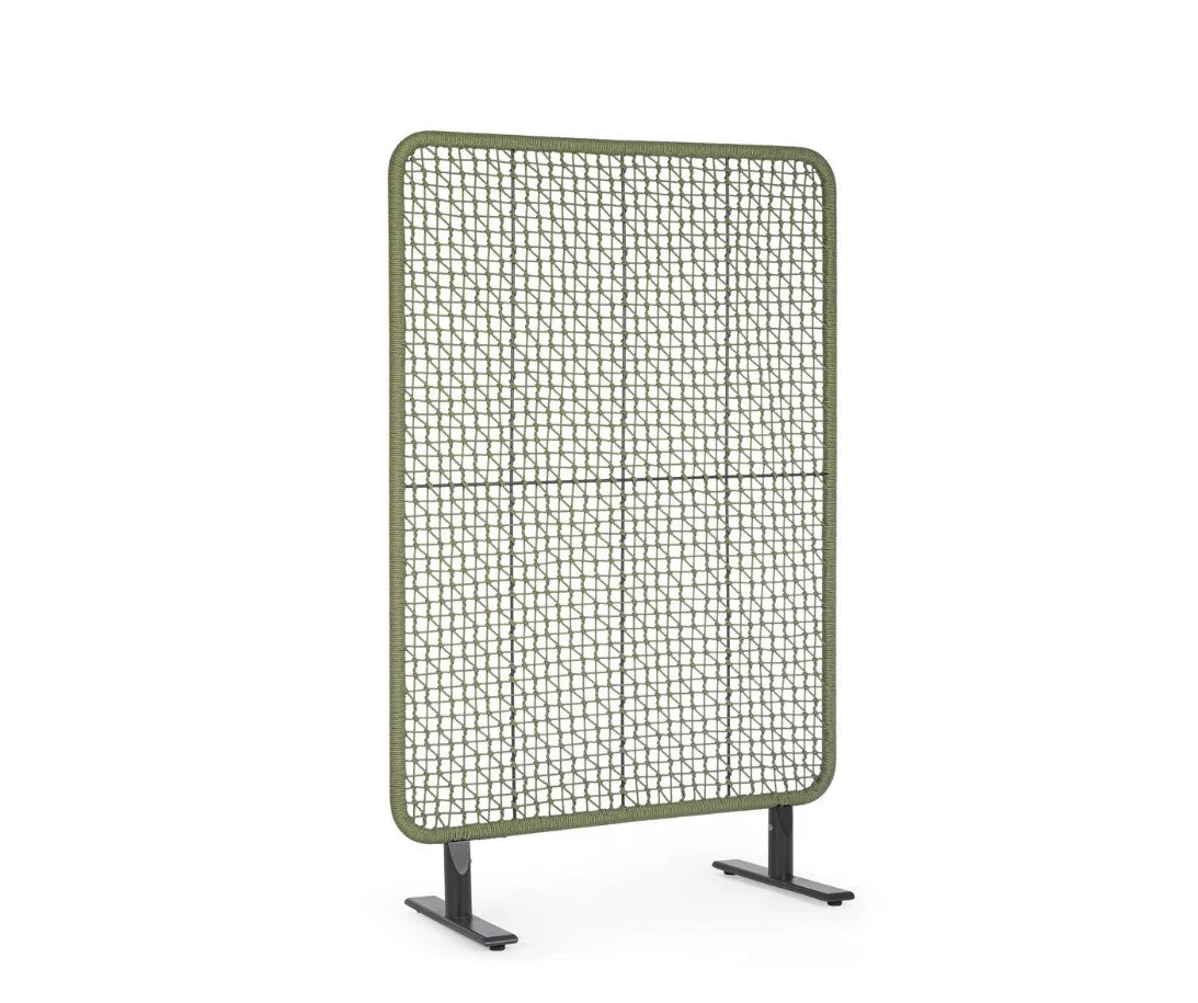 Bizzotto Paravento Babilo 120×180 cm Antracite Verde