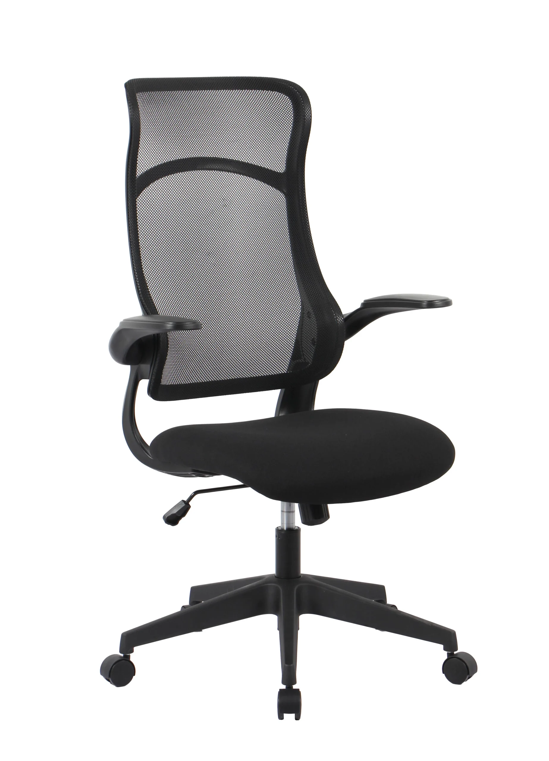 Bizzotto Poltrona Ufficio C-Br Zolder Nero con Supporto Lombare