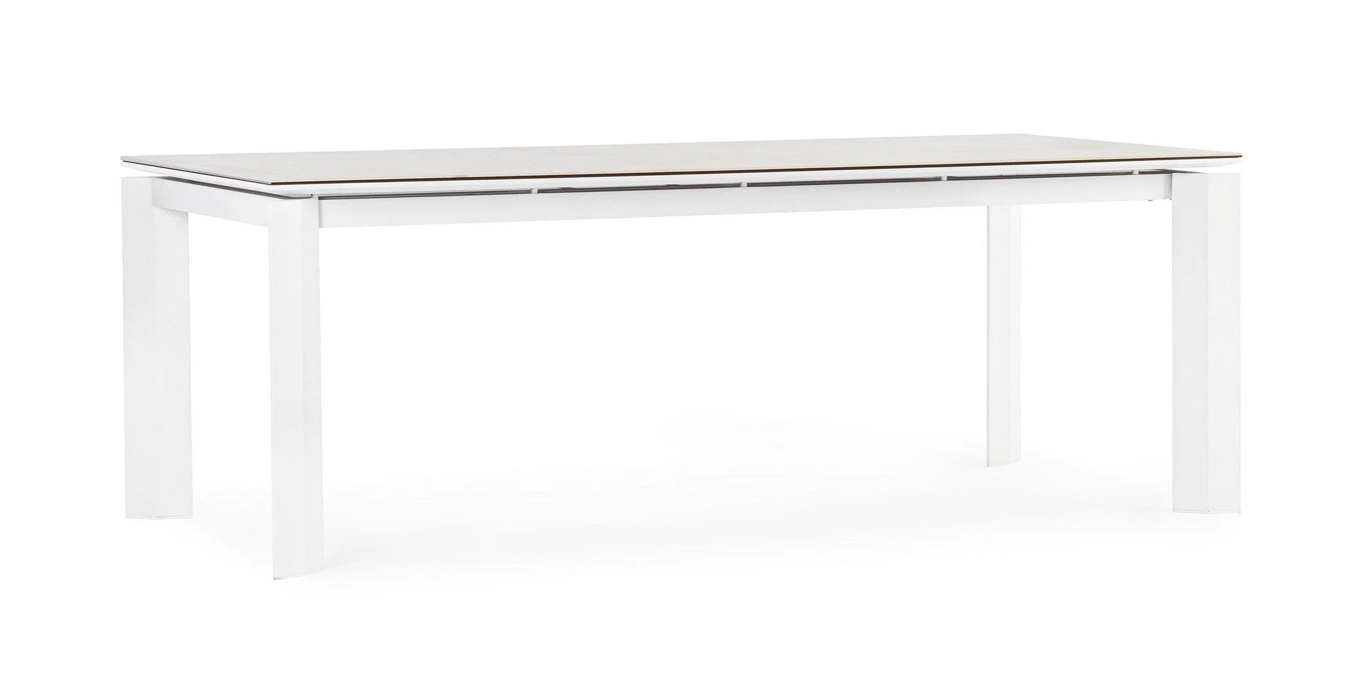 Bizzotto Tavolo Allungabile Otavio Rettangolare 220 - 280 - 340 x 95 Cm Bianco
