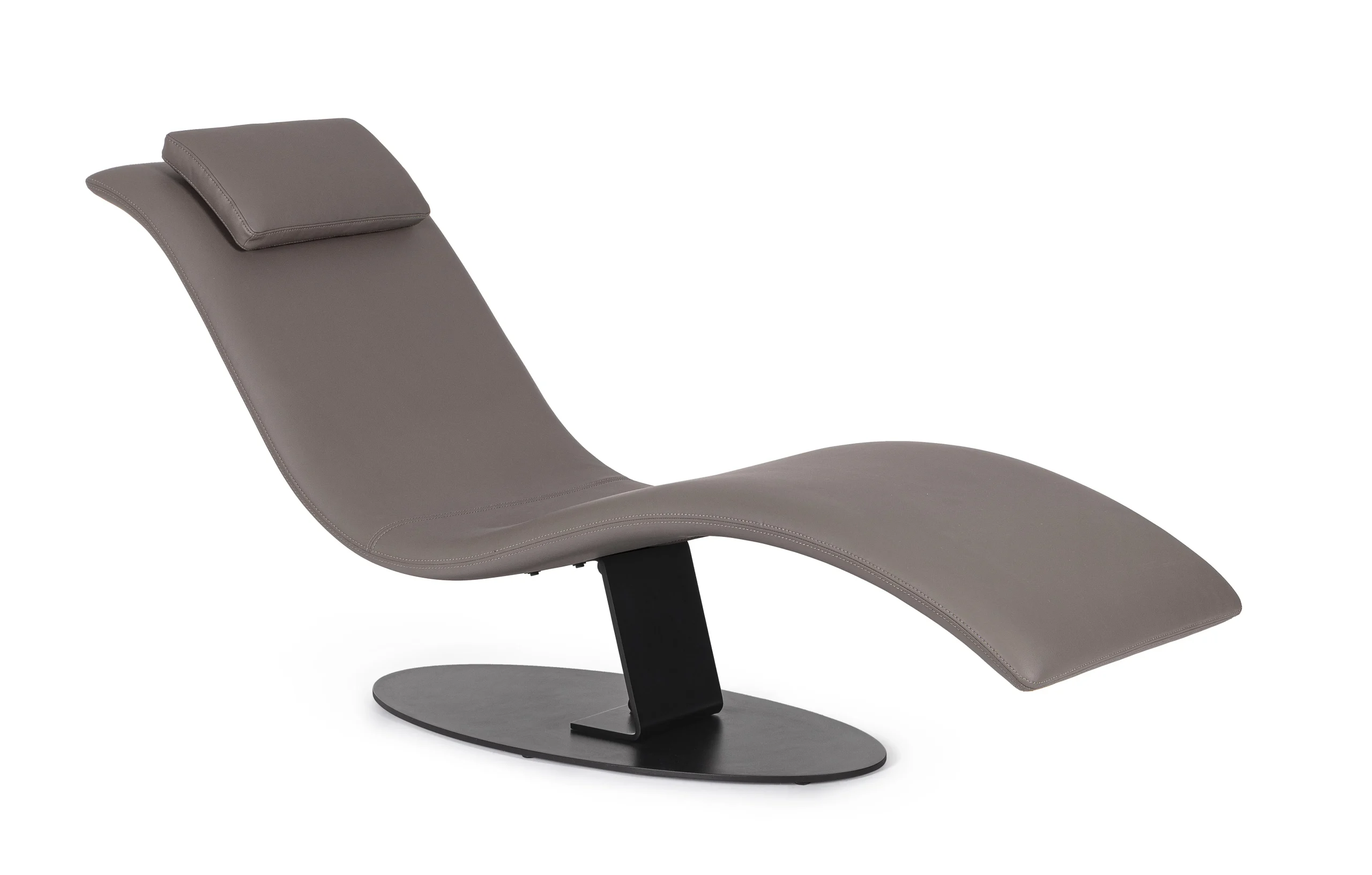 Bizzotto Chaise Longue Vermont Pu Paloma Grigio