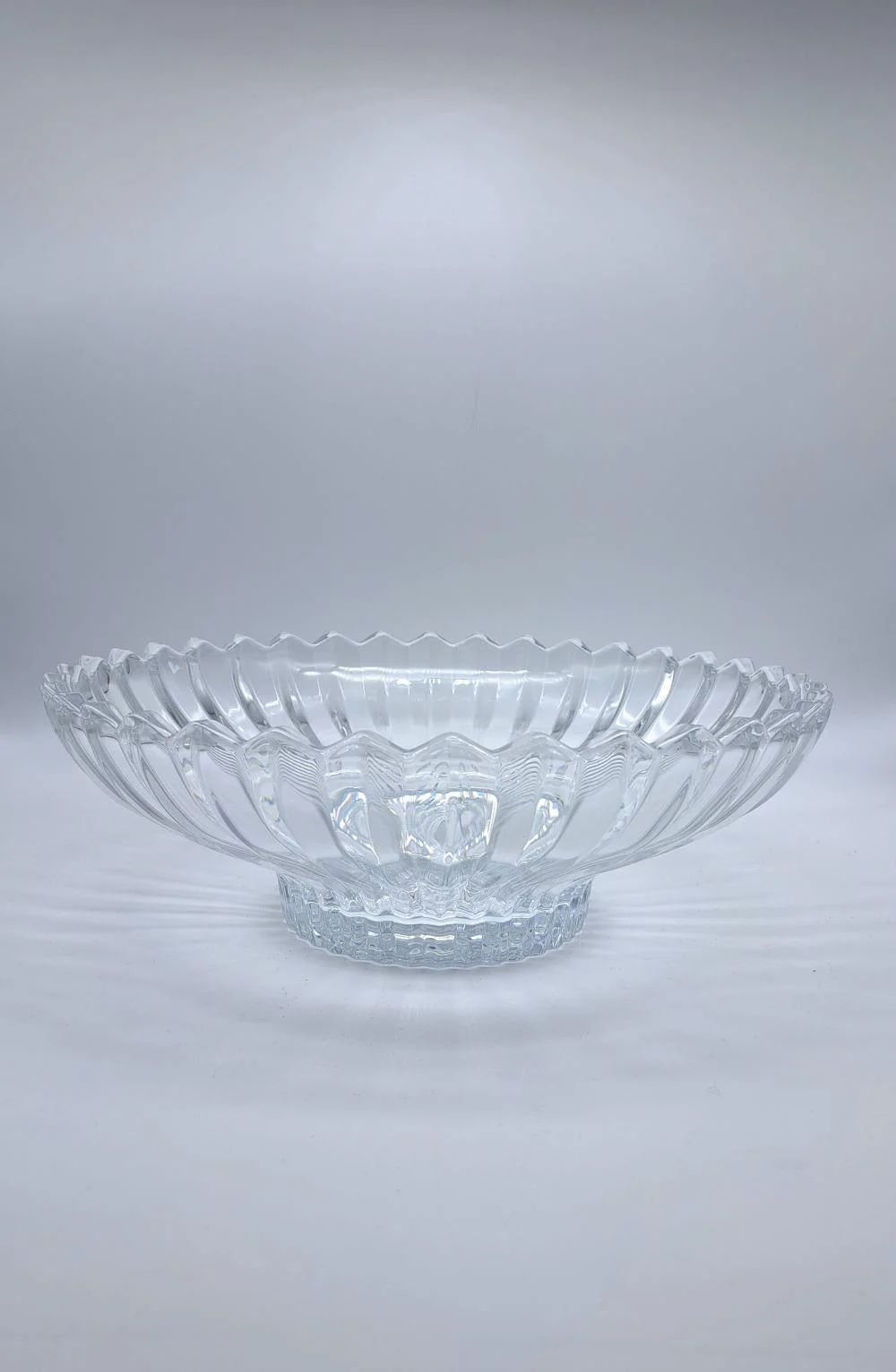 BONTURI CASA HOME DECORATION Ciotola Vetro Janice D 31 Cm H 11 Cm Centrotavola