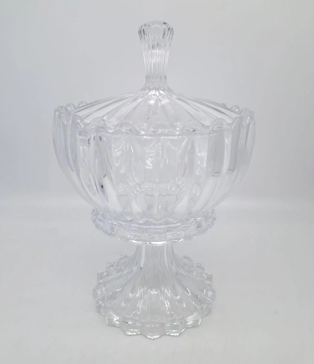 BONTURI CASA HOME DECORATION Coppa Vetro Janice 15,5 x 24,5 Cm Centrotavola
