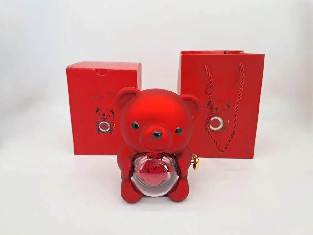 BONTURI CASA HOME DECORATION Teddy Bear Piccolo Natale Red
