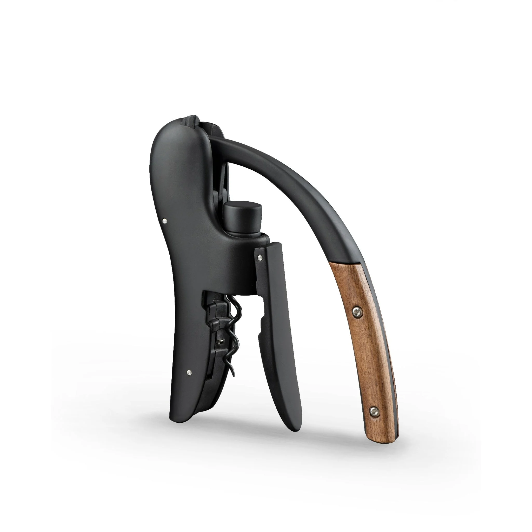 Brevetti WAF Cavatappi a Leva Corkscrew Archimede Nero