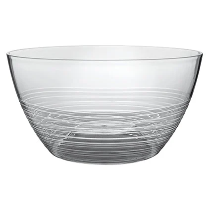 Brevetti WAF Game Oval Bowl Spumantiera 13,7 Lt Puro Acrilico Veroglas Trasparente