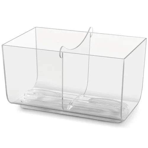 Brevetti WAF Separatore Singolo per Spumantiera Station Bowl Puro Acrilico Veroglas Trasparente