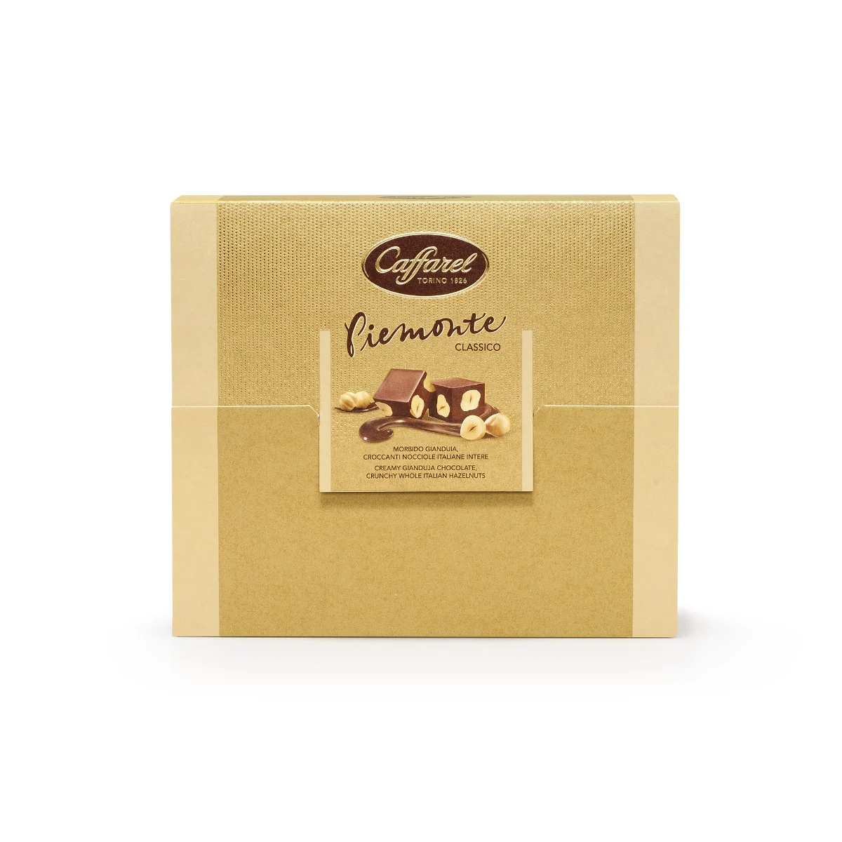 Caffarel Confezione Regalo Hobo Piemonte Classico 215 Gr Torroncini