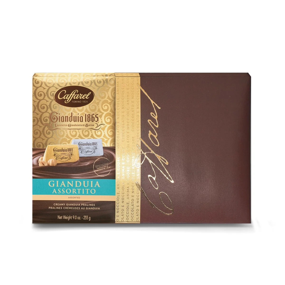 Caffarel Scatola Regalo Gianduia 1865 Assortito 255 Gr