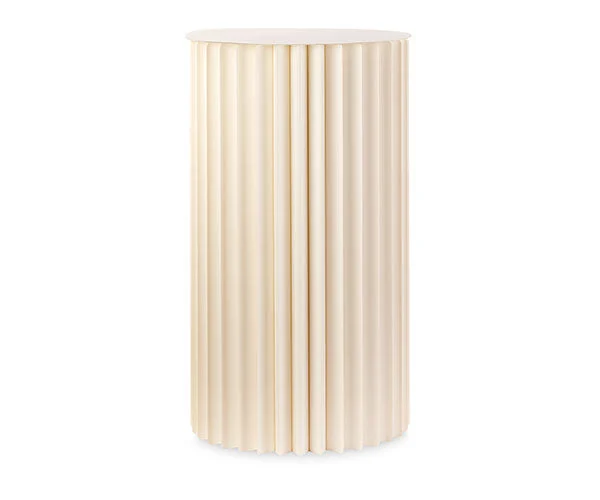 Cupido&Co. Cilindro Carta Av. Pieghevole con Vassoio D 350 Mm H 600 Mm Beige
