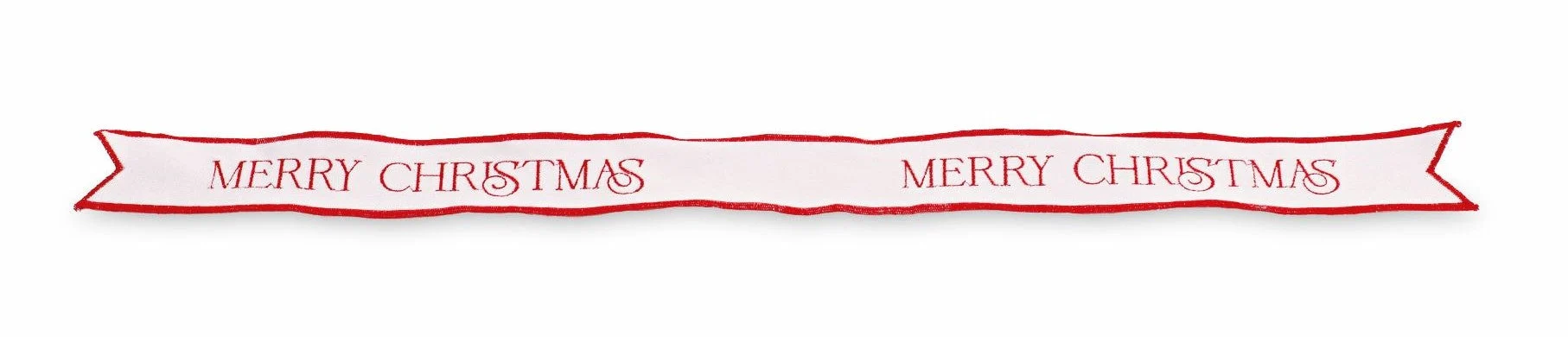 Cupido&Co. Fascia di Natale Velluto XMas 50 x 680 Mm Bianco Rosso