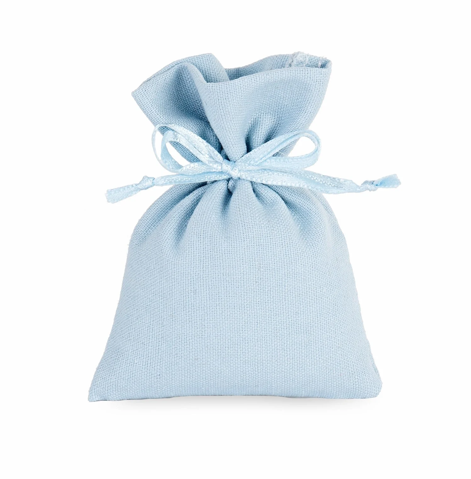 Cupido&Co. Sacchetto Portaconfetti 80 x100 Mm Azzurro 12 Pz