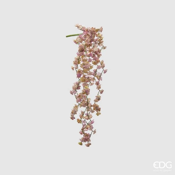 EDG Enzo De Gasperi Echeveria Olis Cespuglio Cadente H 44 Cm Pianta Artificiale Rosa Verde Chiaro