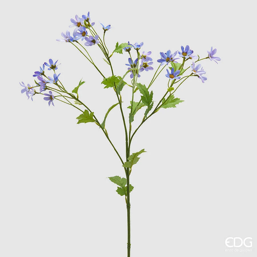 EDG Enzo De Gasperi Margherita Ramo H 70 Cm Pianta Artificiale Indigo