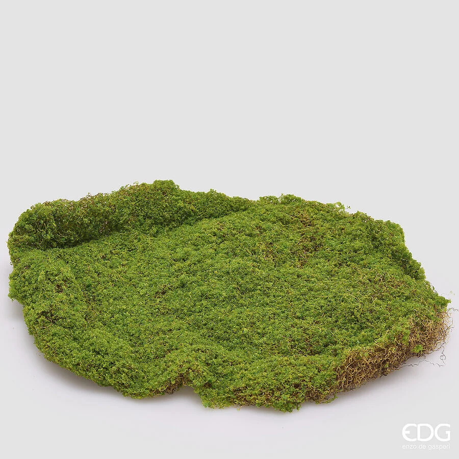 EDG Enzo De Gasperi Muschio Zolla Artificiale H 5 Cm D 40 Cm Verde