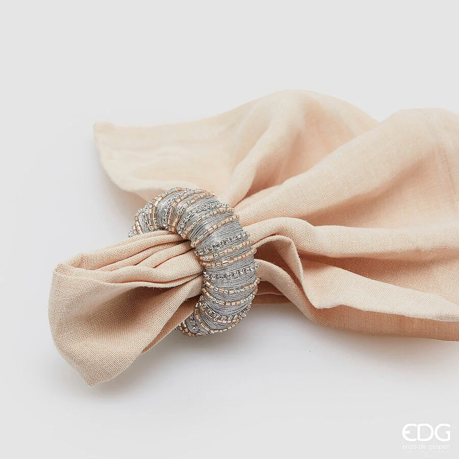 EDG Enzo De Gasperi Portatovaglioli Luxury Rotondo D 6 Cm Rose Gold
